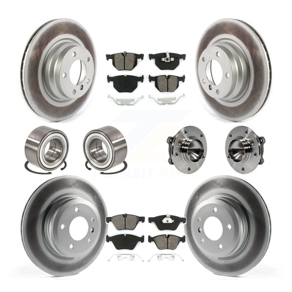 Transit Auto KBB-116117 Wheel Bearing and Hub Assembly for 2006 BMW 330i - Front and Rear product image