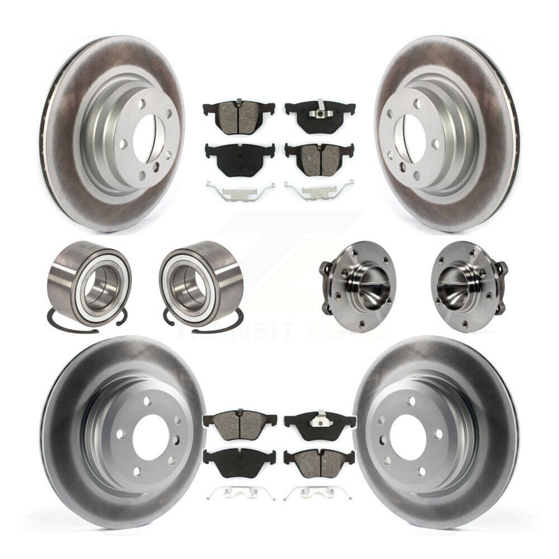 Transit Auto KBB-116117 Wheel Bearing and Hub Assembly for 2006 BMW 330i - Front and Rear product image