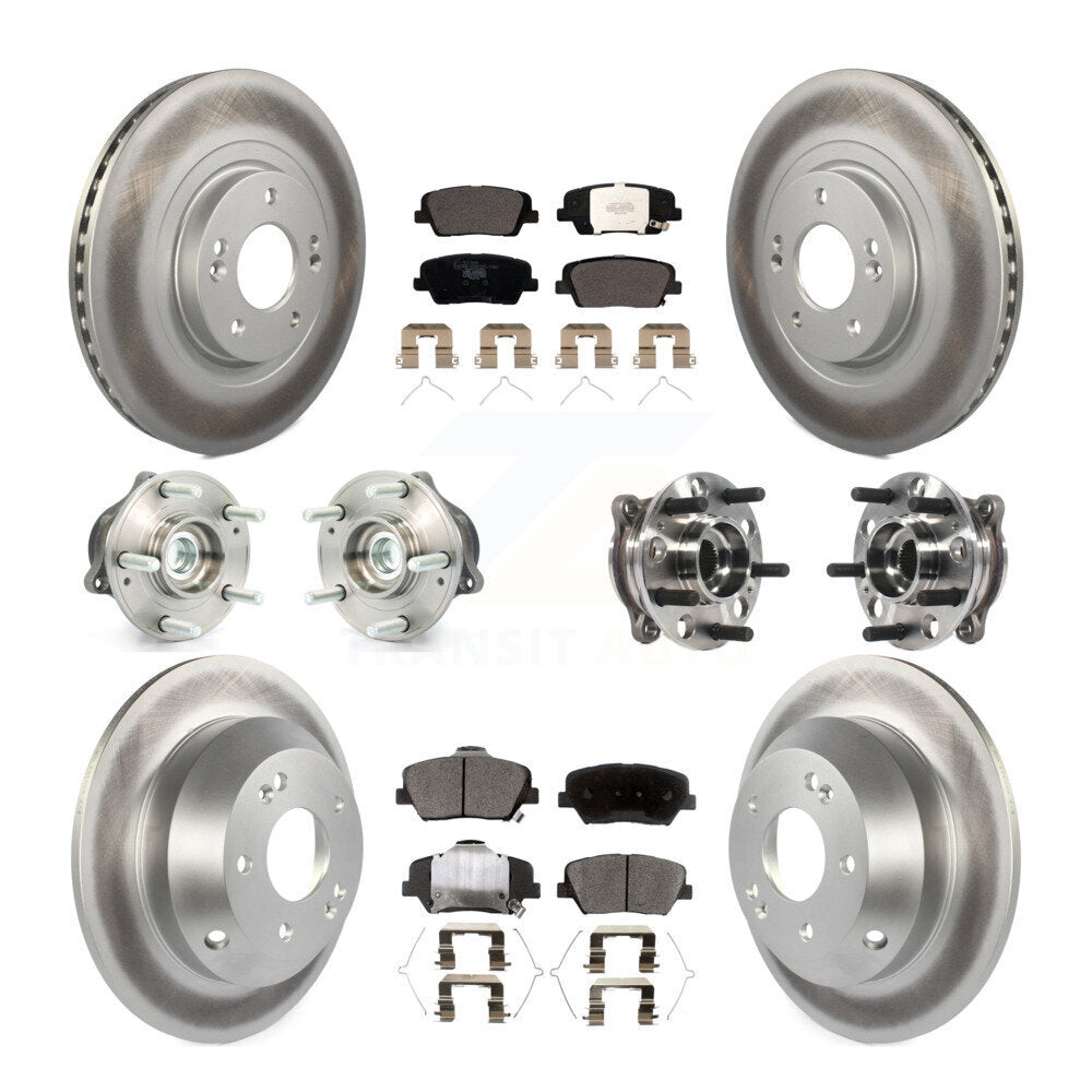 Transit Auto KBB-116120 Wheel Bearing and Hub Assembly for 2017-2018 Hyundai Santa Fe Sport - Front and Rear product image
