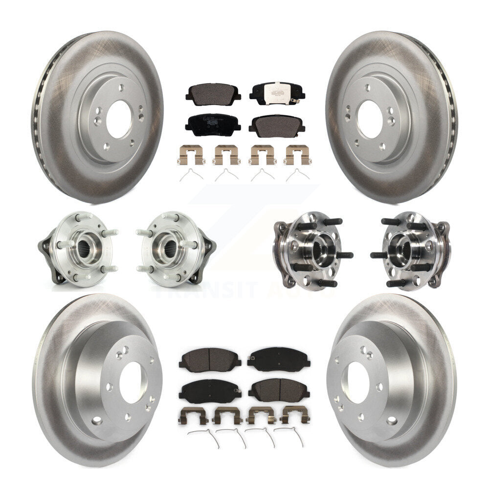 Transit Auto KBB-116131 Wheel Bearing and Hub Assembly for 2017-2019 Hyundai Santa Fe, Hyundai Santa Fe XL - Front and Rear product image