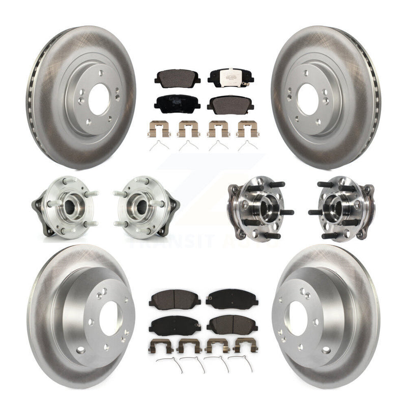 Transit Auto KBB-116131 Wheel Bearing and Hub Assembly for 2017-2019 Hyundai Santa Fe, Hyundai Santa Fe XL - Front and Rear product image