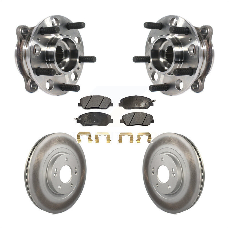 Transit Auto KBB-116139 Wheel Bearing and Hub Assembly for 2015-2016 Hyundai Santa Fe XL, Hyundai Santa Fe - Front product image