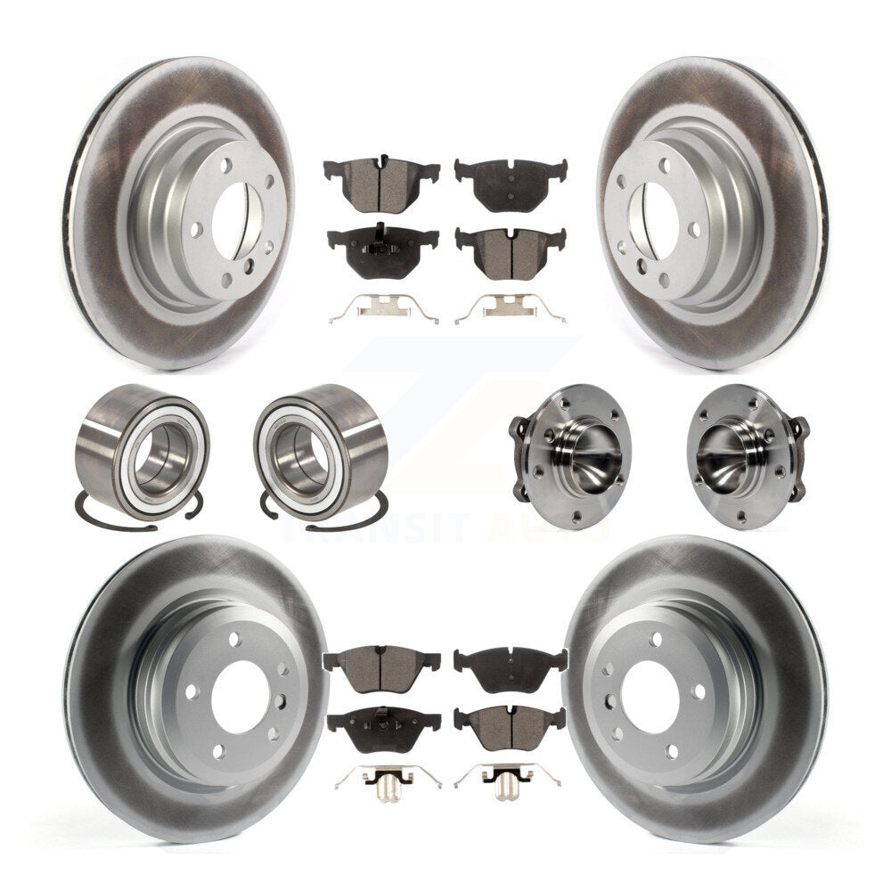 Transit Auto KBB-116149 Wheel Bearing and Hub Assembly for 2006 BMW 330i - Front and Rear product image
