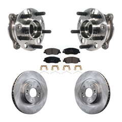 Transit Auto KBB-116154 Wheel Bearing and Hub Assembly for 2017-2019 Hyundai Santa Fe, Hyundai Santa Fe XL - Front product image