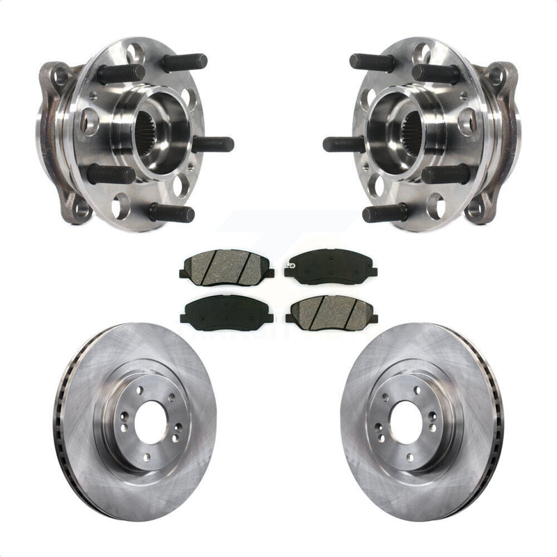 Transit Auto KBB-116159 Wheel Bearing and Hub Assembly for 2015-2016 Hyundai Santa Fe XL, Hyundai Santa Fe - Front product image