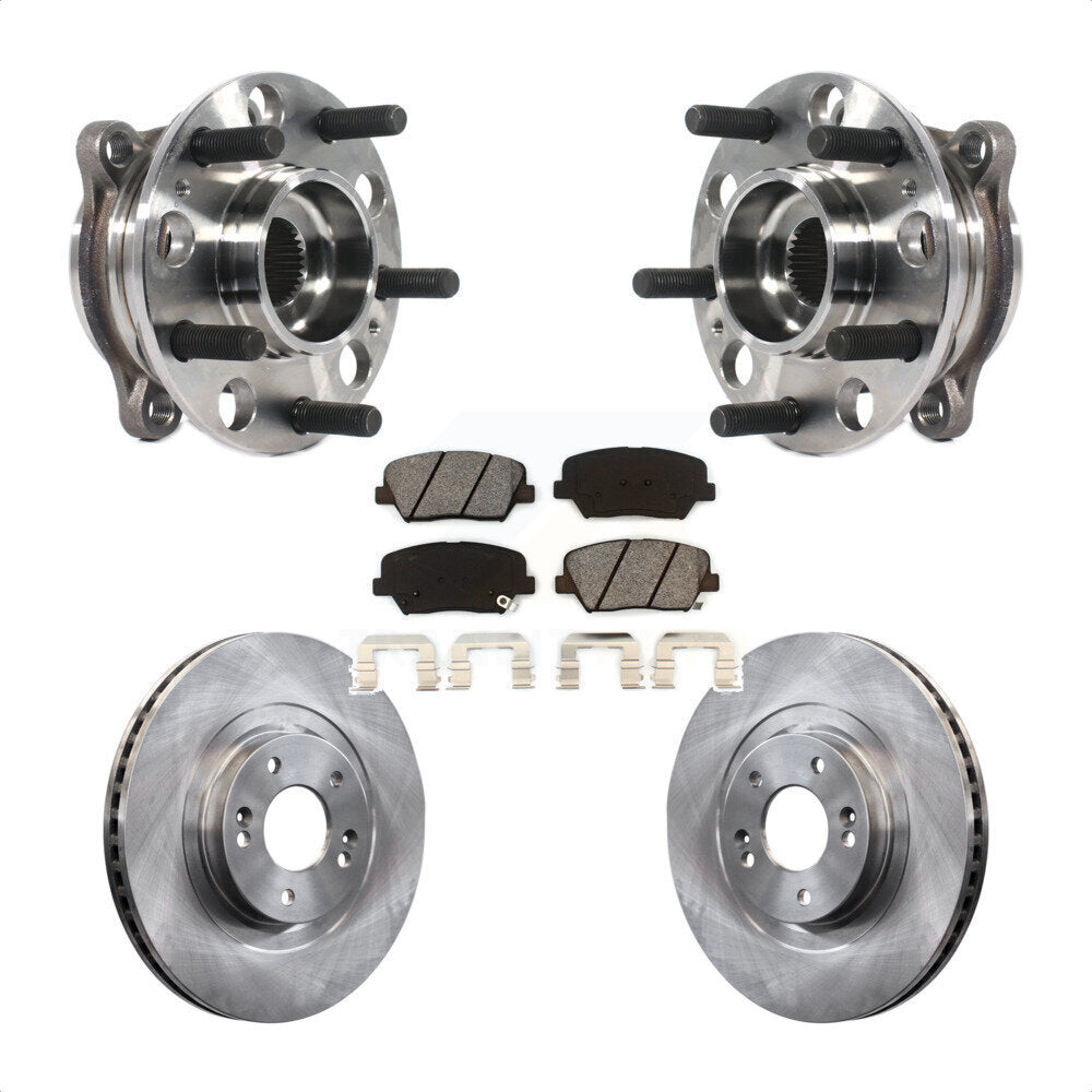 Transit Auto KBB-116160 Wheel Bearing and Hub Assembly for 2015-2016 Hyundai Santa Fe Sport - Front product image