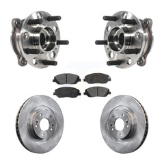 Transit Auto KBB-116162 Wheel Bearing and Hub Assembly for 2017-2019 Hyundai Santa Fe, Hyundai Santa Fe XL - Front product image