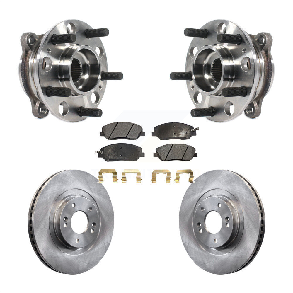 Transit Auto KBB-116168 Wheel Bearing and Hub Assembly for 2015-2016 Hyundai Santa Fe XL, Hyundai Santa Fe - Front product image