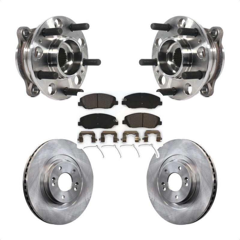 Transit Auto KBB-116171 Wheel Bearing and Hub Assembly for 2017-2019 Hyundai Santa Fe, Hyundai Santa Fe XL - Front product image