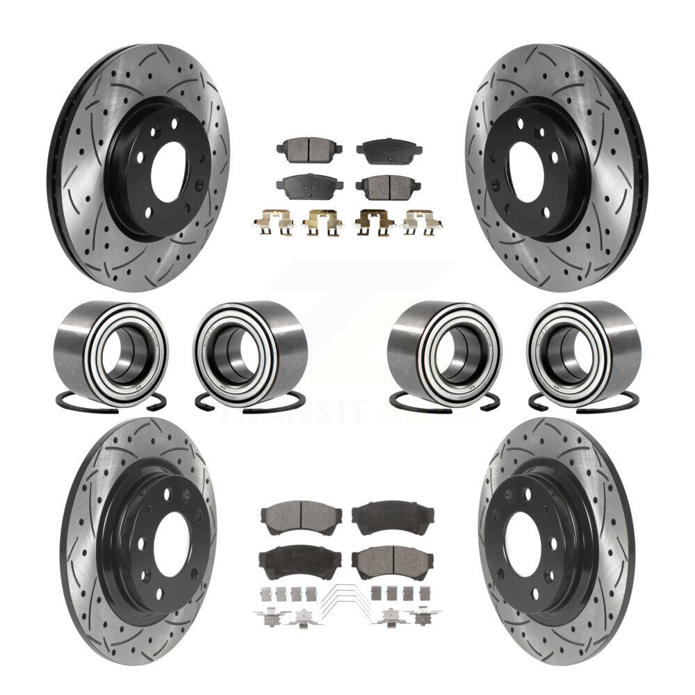 Transit Auto KBB-116180 Wheel Bearing for 2007-2012 Mercury Milan, Ford Fusion, Lincoln MKZ - Front and Rear product image