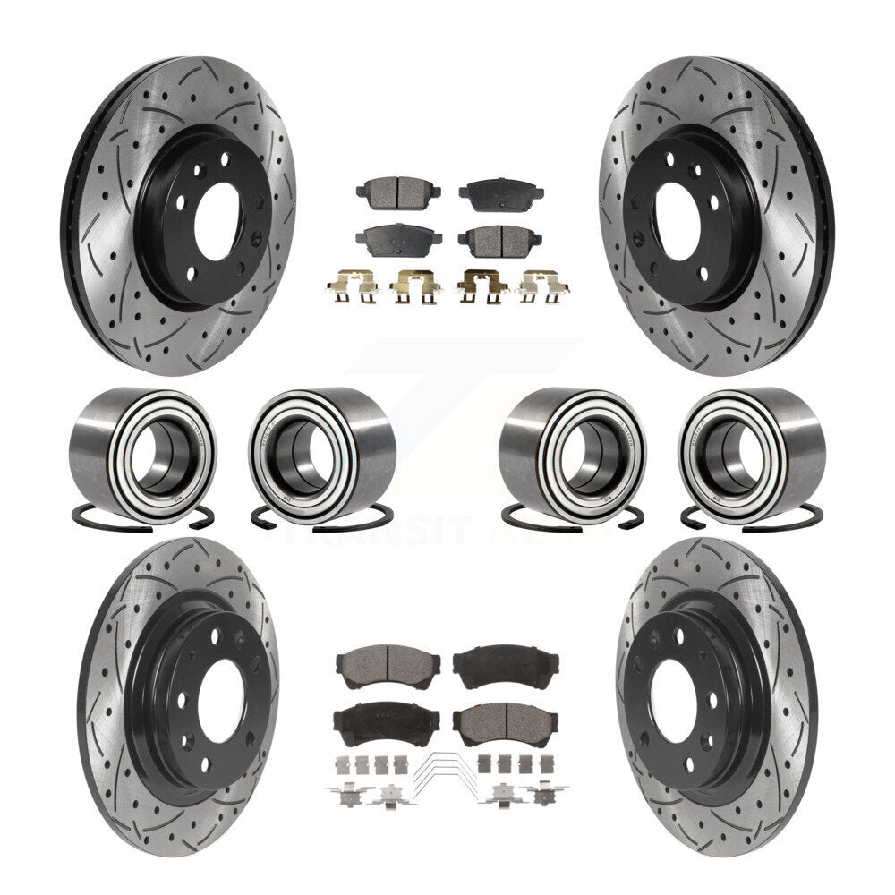 Transit Auto KBB-116189 Wheel Bearing for 2007-2012 Mercury Milan, Ford Fusion, Lincoln MKZ - Front and Rear product image
