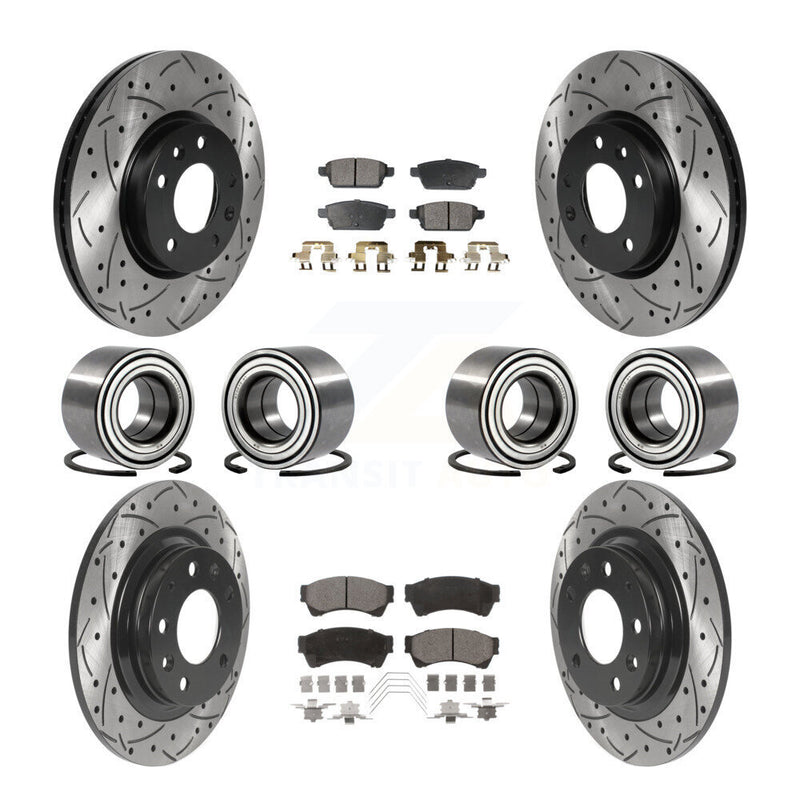 Transit Auto KBB-116189 Wheel Bearing for 2007-2012 Mercury Milan, Ford Fusion, Lincoln MKZ - Front and Rear product image