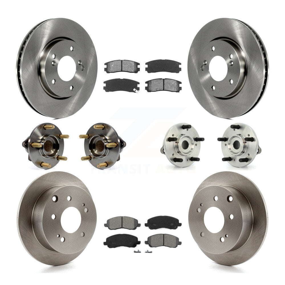 Transit Auto KBB-116202 Wheel Bearing and Hub Assembly for 2010-2012 Mitsubishi Galant - Front and Rear product image