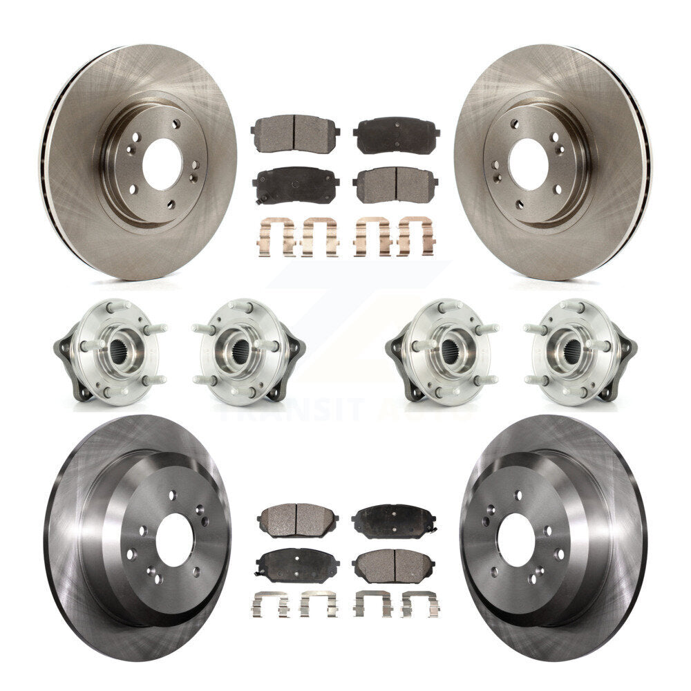 Transit Auto KBB-116216 Wheel Bearing and Hub Assembly for 2007-2012 Hyundai Veracruz - Front and Rear product image
