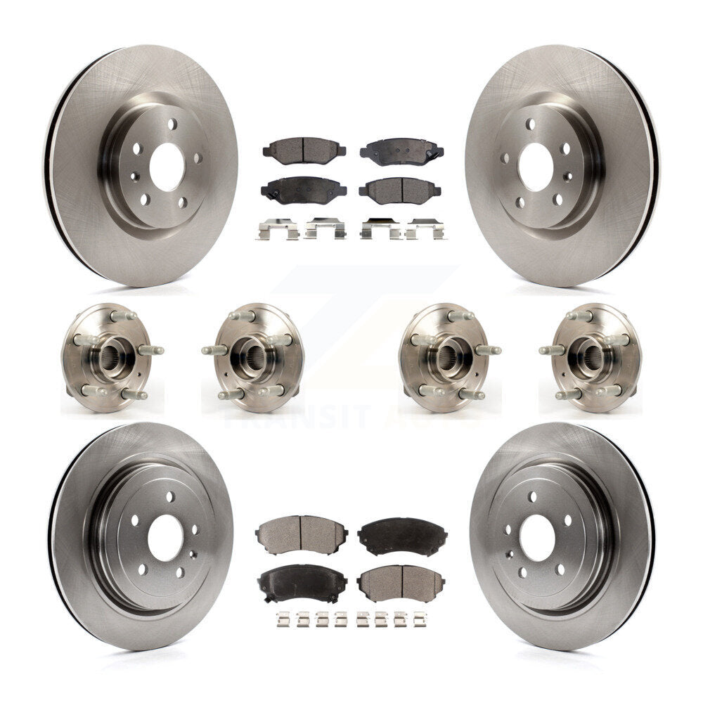 Transit Auto KBB-116250 Wheel Bearing and Hub Assembly for 2008-2014 Cadillac CTS - Front and Rear product image
