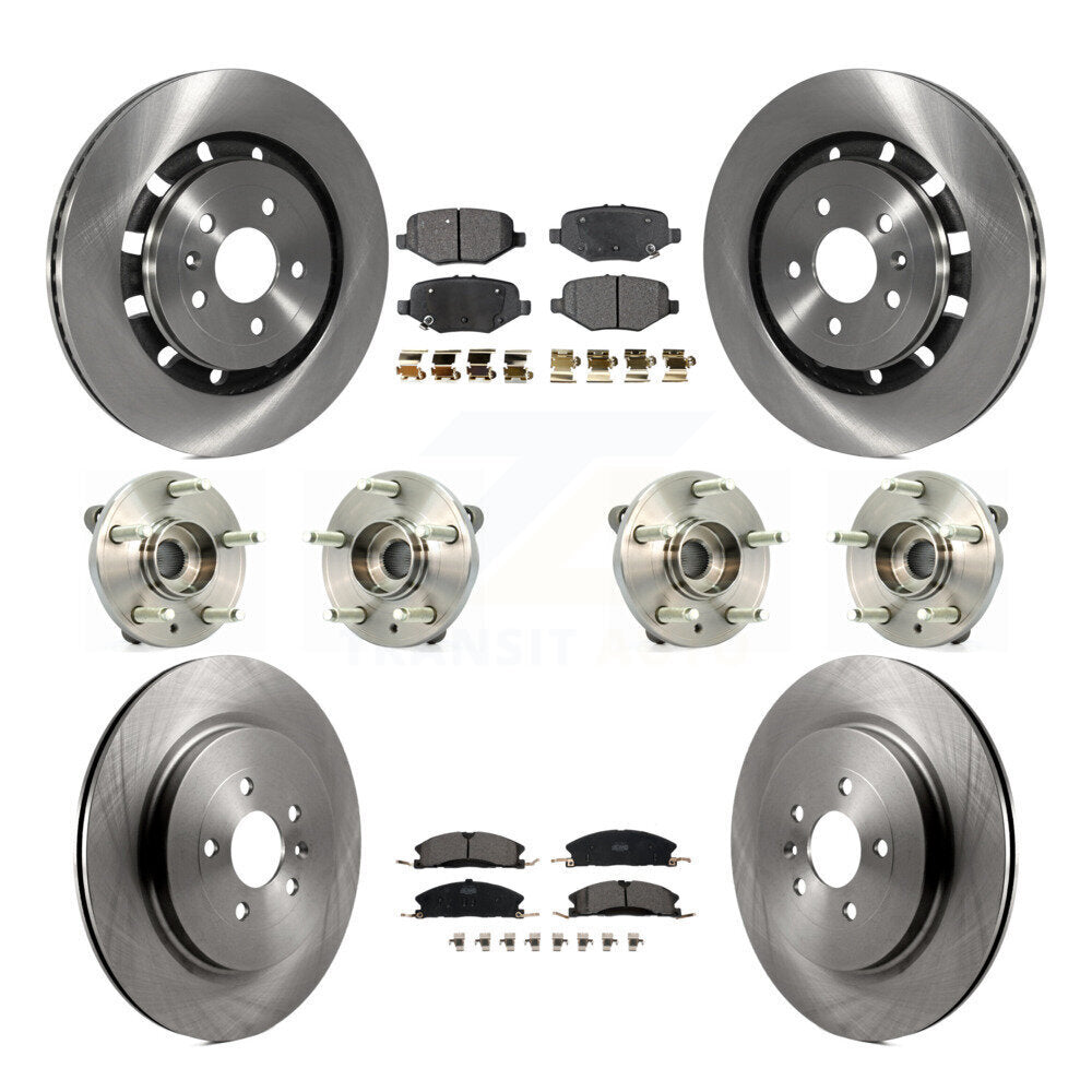 Transit Auto KBB-116258 Wheel Bearing and Hub Assembly for 2012-2019 Ford Taurus, Ford Flex, Lincoln MKS - Front and Rear product image