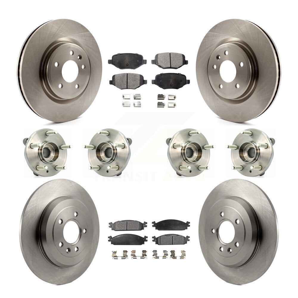 Transit Auto KBB-116260 Wheel Bearing and Hub Assembly for 2009-2010 Lincoln MKS - Front and Rear product image