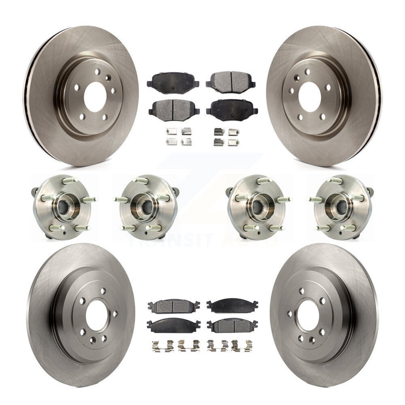 Transit Auto KBB-116260 Wheel Bearing and Hub Assembly for 2009-2010 Lincoln MKS - Front and Rear product image