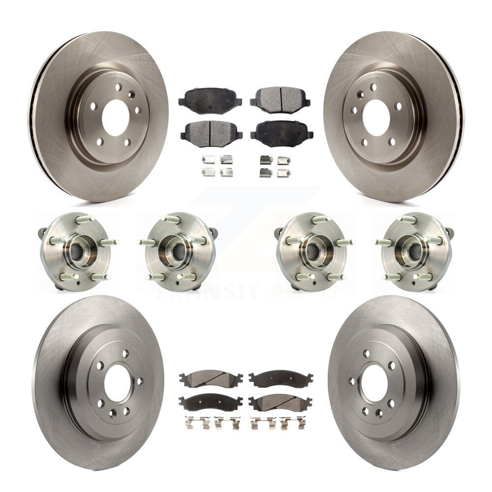Transit Auto KBB-116261 Wheel Bearing and Hub Assembly for 2010-2012 Ford Taurus - Front and Rear product image