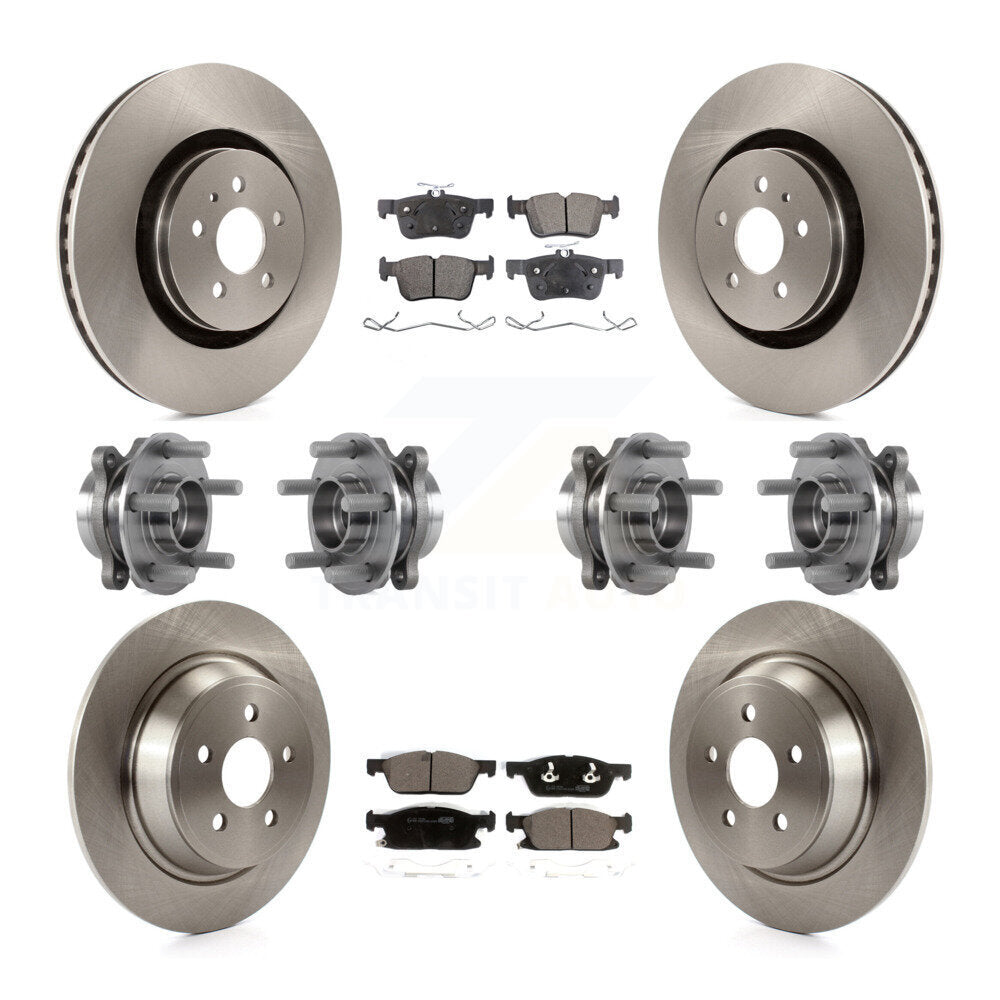 Transit Auto KBB-116289 Wheel Bearing and Hub Assembly for 2018-2020 Lincoln Continental - Front and Rear product image