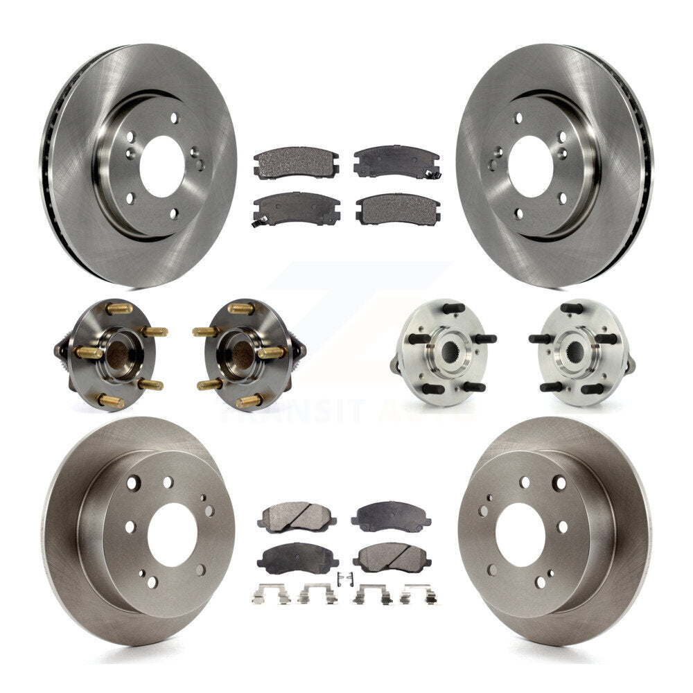 Transit Auto KBB-116295 Wheel Bearing and Hub Assembly for 2010-2012 Mitsubishi Galant - Front and Rear product image