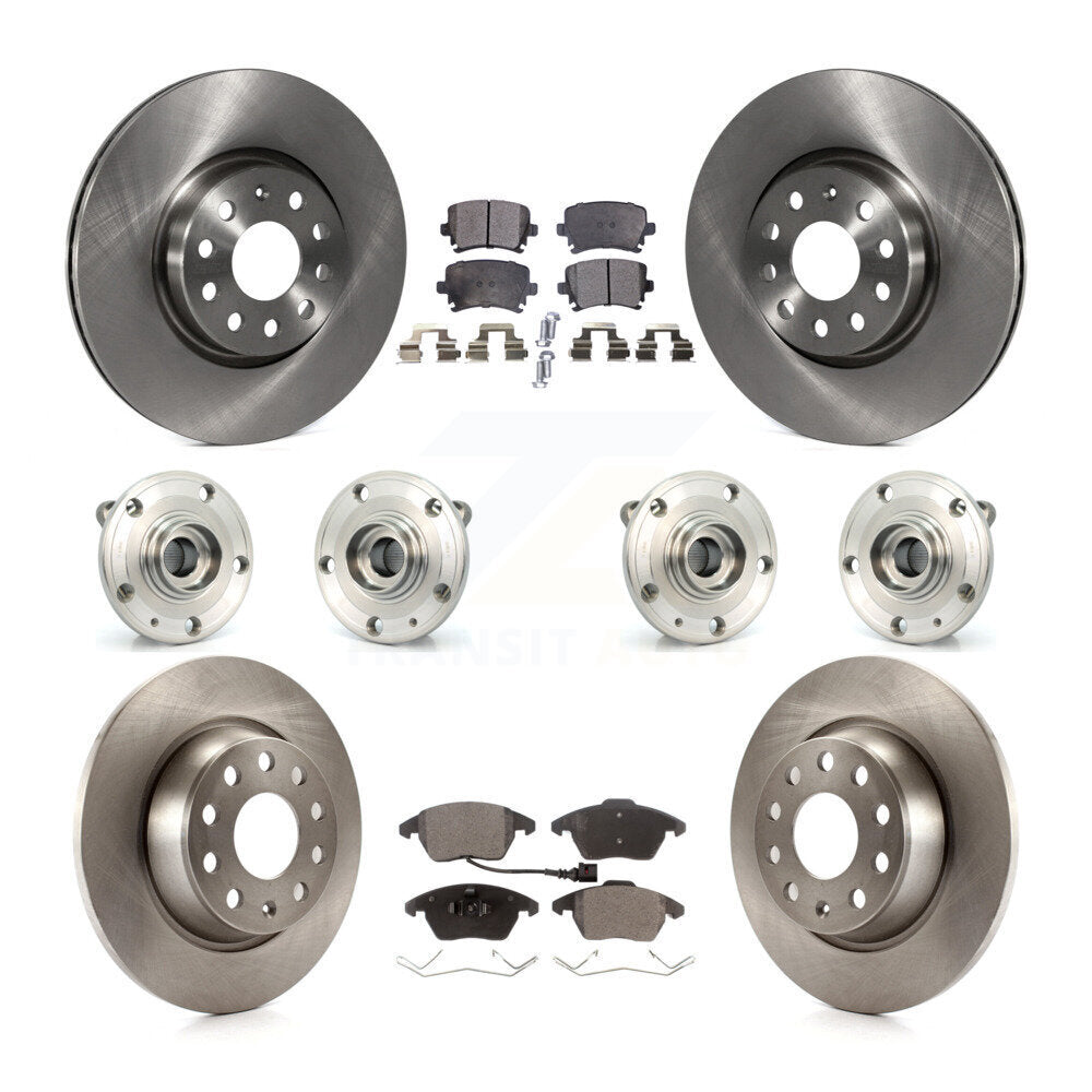 Transit Auto KBB-116299 Wheel Bearing and Hub Assembly for 2008-2017 Volkswagen CC, Volkswagen Passat, Audi A3 Quattro - Front and Rear product image