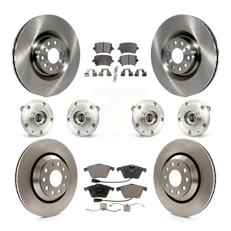 Transit Auto KBB-116300 Wheel Bearing and Hub Assembly for 2006-2013 Volkswagen CC, Volkswagen Golf R, Volkswagen Passat CC & more - Front and Rear product image