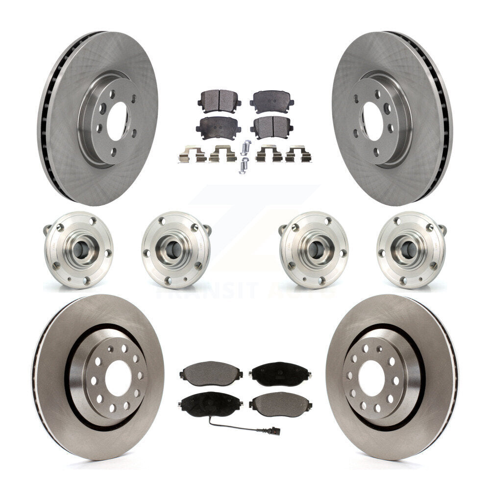 Transit Auto KBB-116302 Wheel Bearing and Hub Assembly for 2013-2016 Volkswagen CC - Front and Rear product image