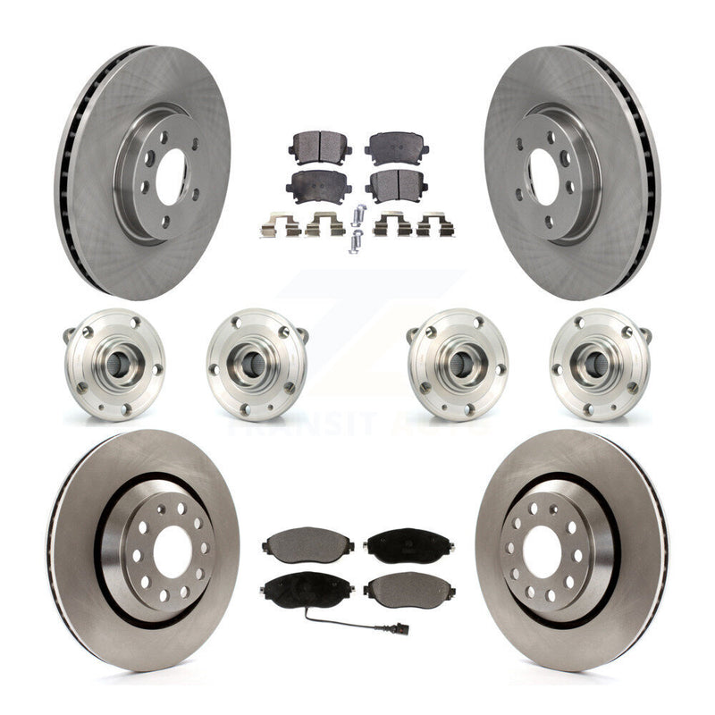Transit Auto KBB-116302 Wheel Bearing and Hub Assembly for 2013-2016 Volkswagen CC - Front and Rear product image