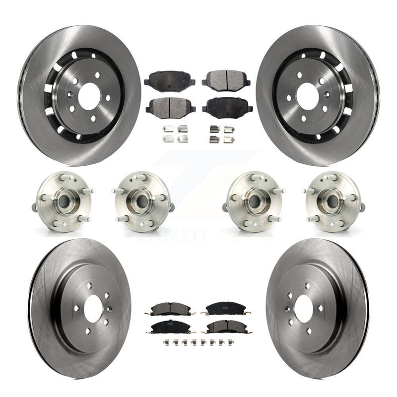 Transit Auto KBB-116308 Wheel Bearing and Hub Assembly for 2013-2018 Ford Explorer, Ford Police Interceptor Utility - Front and Rear product image