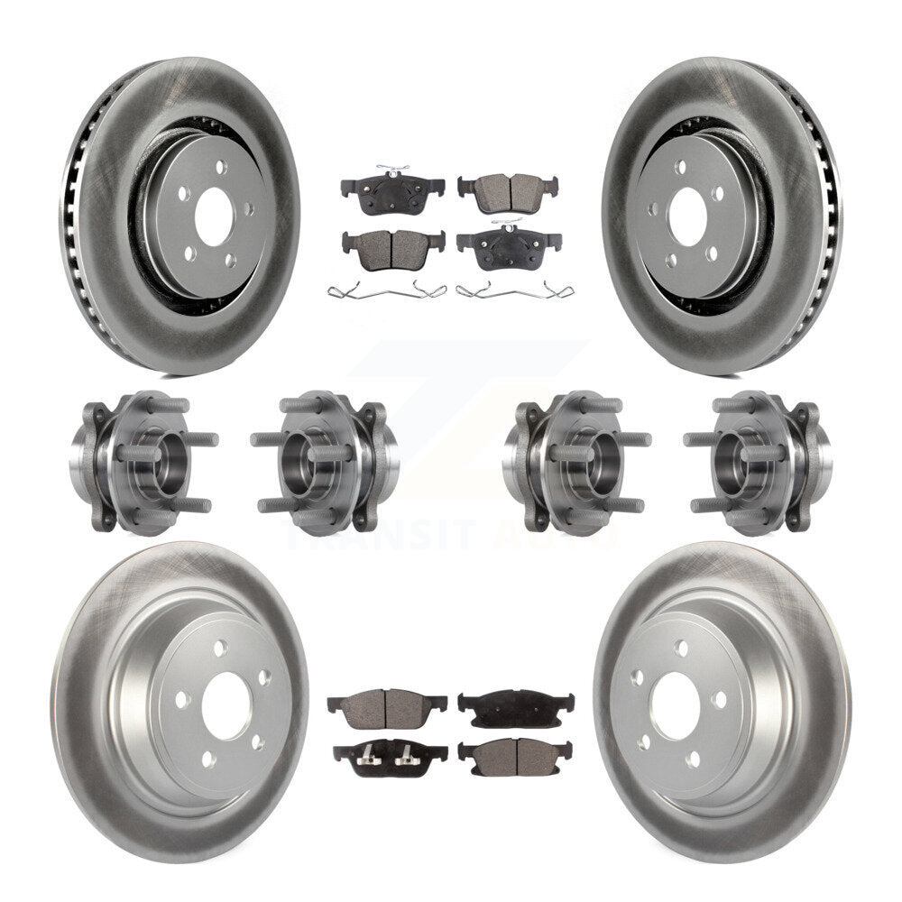 Transit Auto KBB-116370 Wheel Bearing and Hub Assembly for 2015-2023 Lincoln Nautilus, Lincoln MKX, Ford Edge - Front and Rear product image