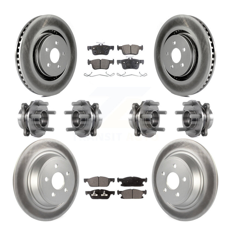 Transit Auto KBB-116370 Wheel Bearing and Hub Assembly for 2015-2023 Lincoln Nautilus, Lincoln MKX, Ford Edge - Front and Rear product image