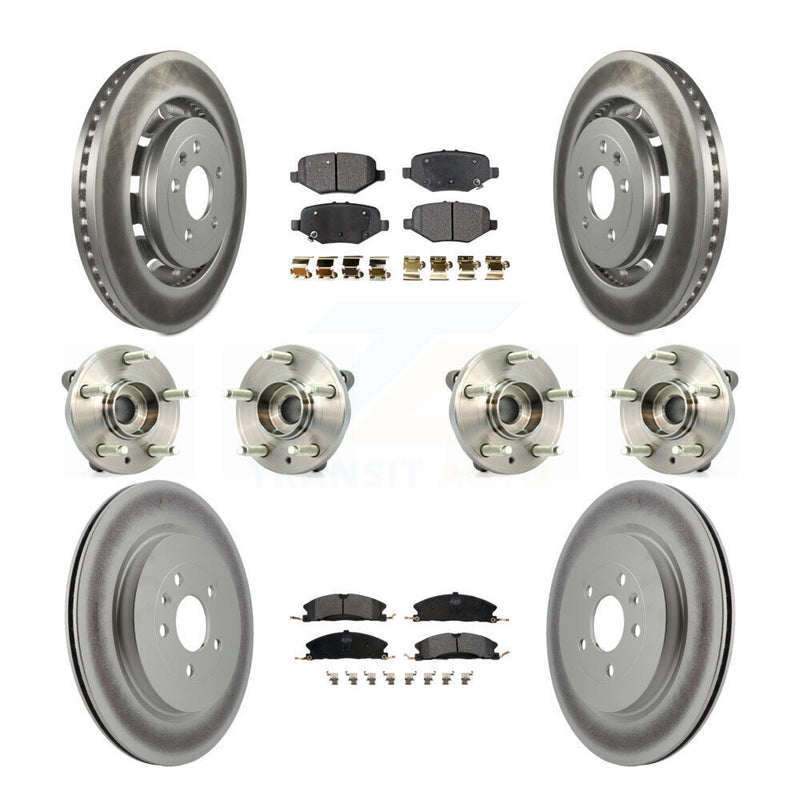 Transit Auto KBB-116371 Wheel Bearing and Hub Assembly for 2012-2019 Ford Taurus, Ford Flex, Lincoln MKS - Front and Rear product image