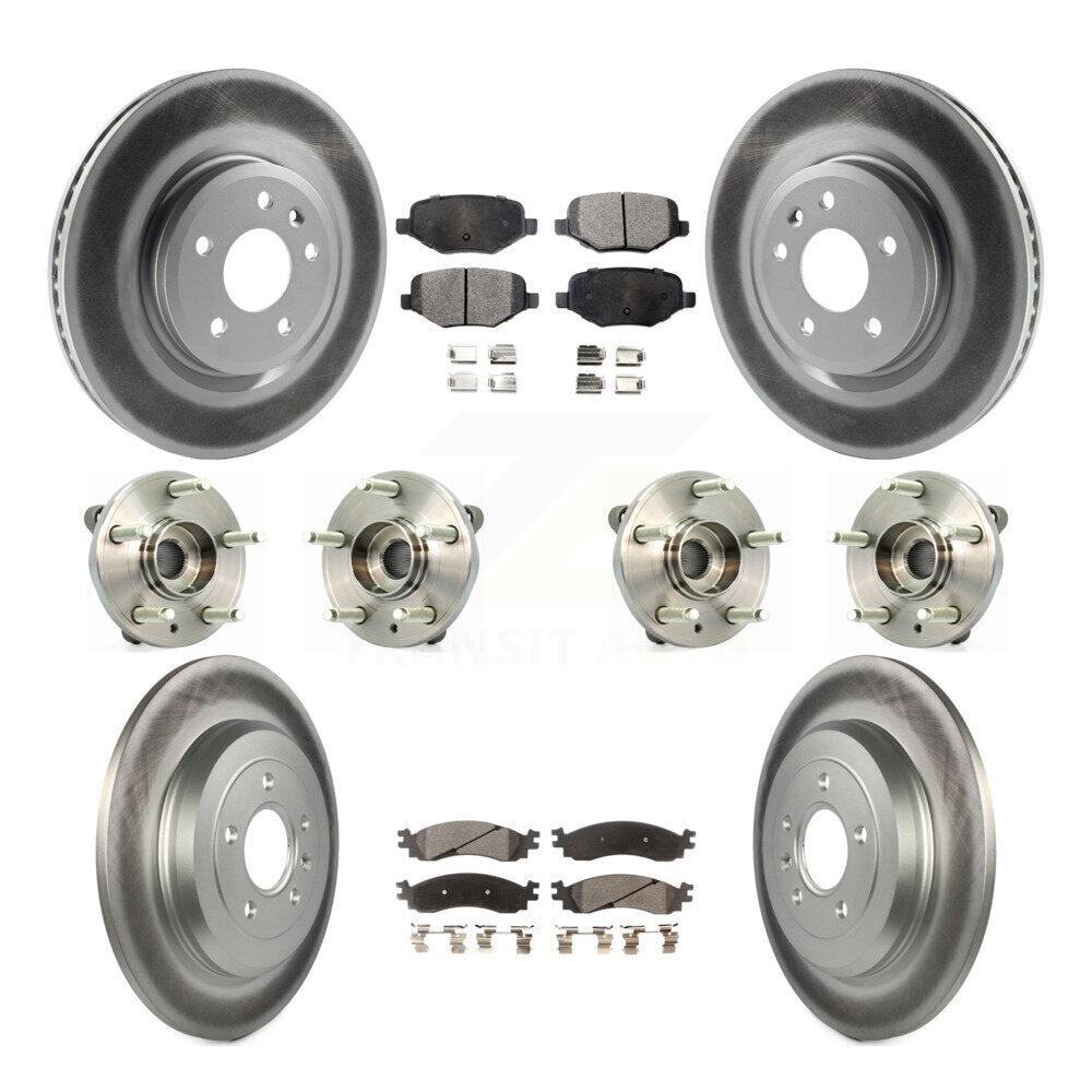 Transit Auto KBB-116372 Wheel Bearing and Hub Assembly for 2010-2012 Ford Taurus - Front and Rear product image