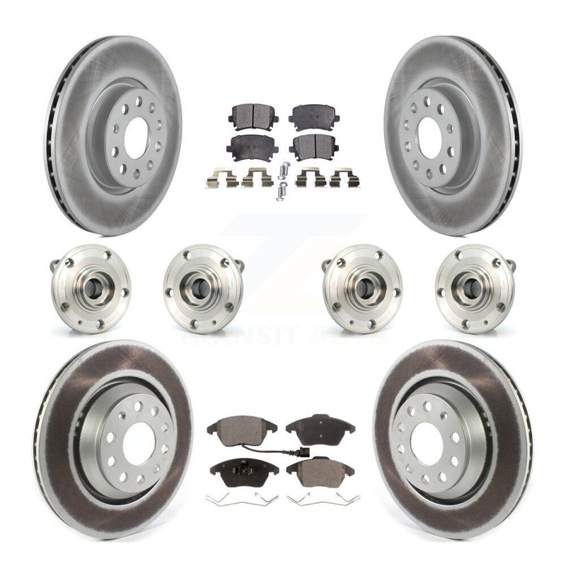 Transit Auto KBB-116401 Wheel Bearing and Hub Assembly for 2009-2010 Volkswagen Passat CC - Front and Rear product image