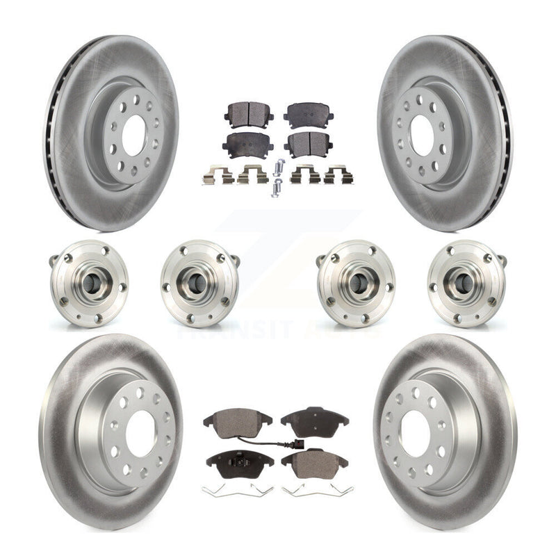 Transit Auto KBB-116403 Wheel Bearing and Hub Assembly for 2008-2017 Volkswagen CC, Volkswagen Passat, Audi A3 Quattro - Front and Rear product image
