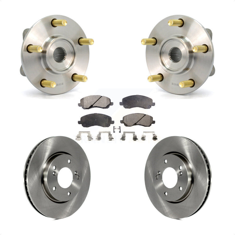 Transit Auto KBB-116435 Wheel Bearing and Hub Assembly for 2008 Mitsubishi Galant - Front product image