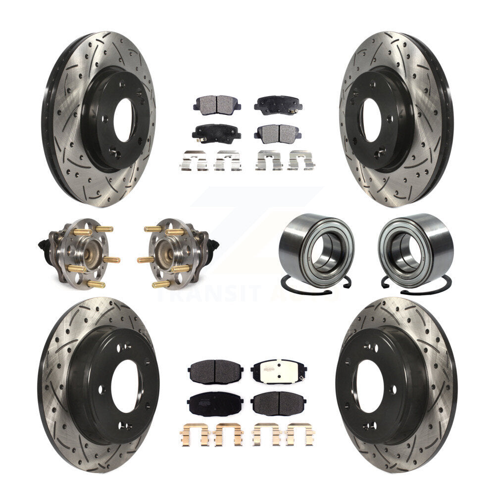 Transit Auto KBB-116481 Wheel Bearing for 2014-2016 Kia Soul - Front and Rear product image