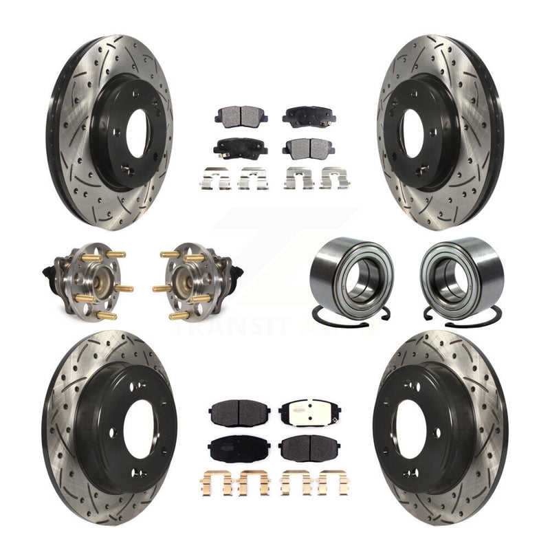 Transit Auto KBB-116481 Wheel Bearing for 2014-2016 Kia Soul - Front and Rear product image