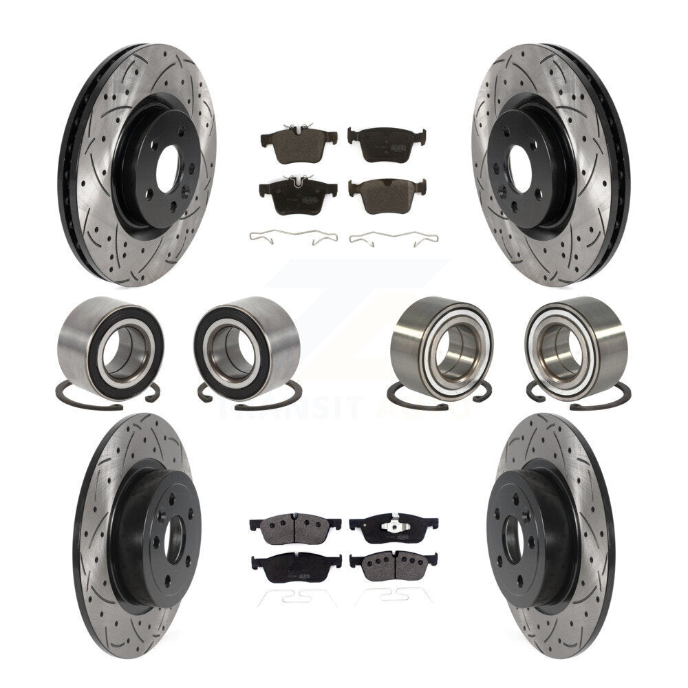 Transit Auto KBB-116484 Wheel Bearing for 2016-2018 Land Rover Range Rover Evoque - Front and Rear product image