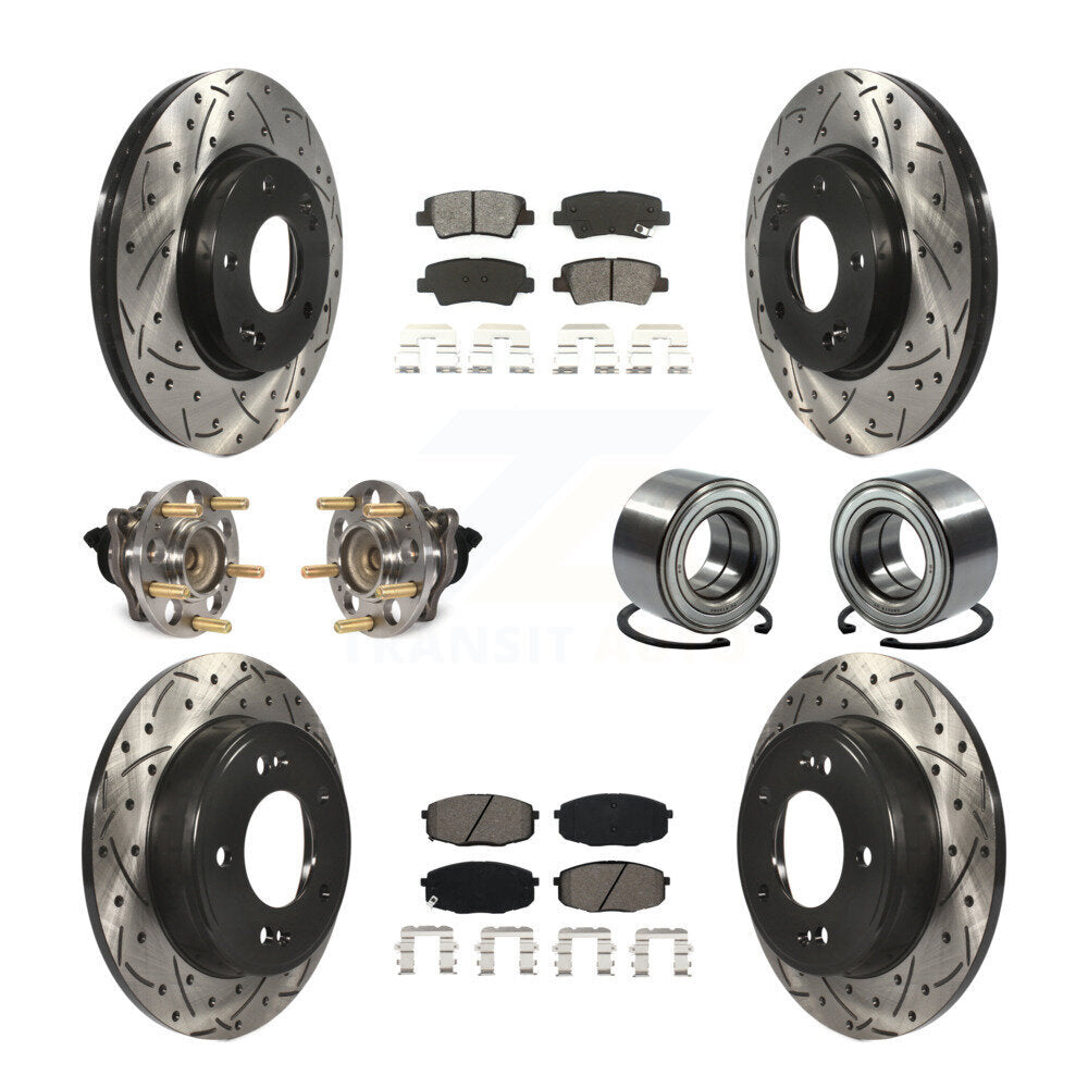 Transit Auto KBB-116487 Wheel Bearing for 2014-2016 Kia Soul - Front and Rear product image