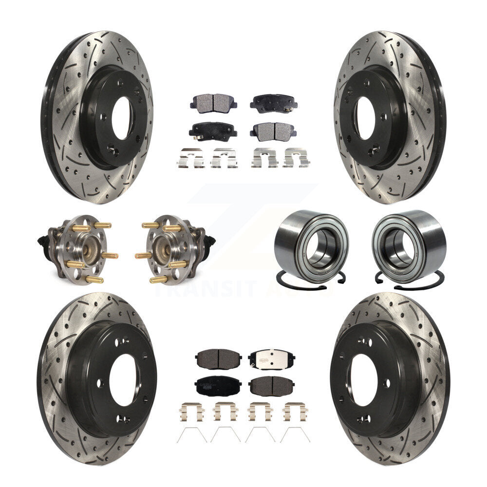 Transit Auto KBB-116488 Wheel Bearing for 2014-2016 Kia Soul - Front and Rear product image
