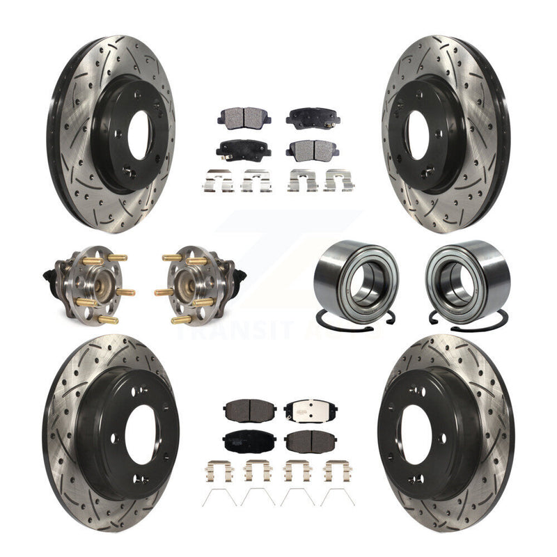 Transit Auto KBB-116488 Wheel Bearing for 2014-2016 Kia Soul - Front and Rear product image