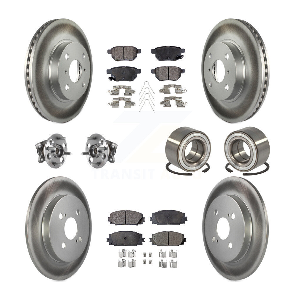 Transit Auto KBB-116512 Wheel Bearing for 2015-2018 Toyota Yaris - Front and Rear product image