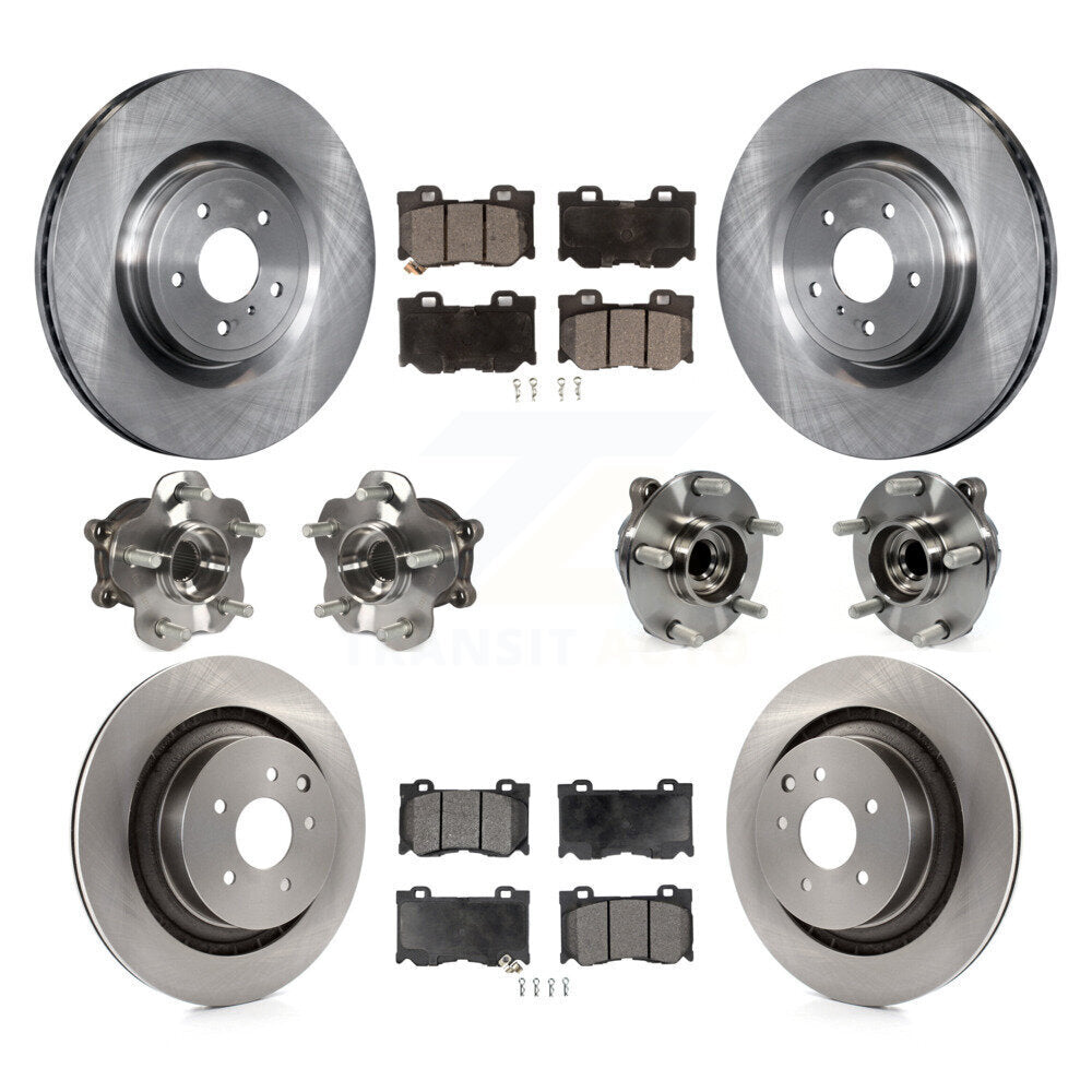 Transit Auto KBB-116538 Wheel Bearing and Hub Assembly for 2009-2013 INFINITI G37 - Front and Rear product image