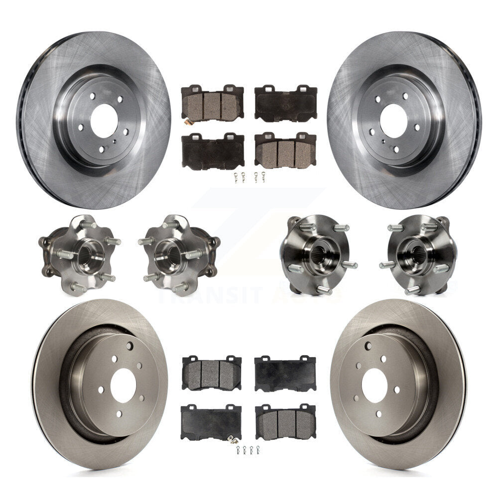 Transit Auto KBB-116540 Wheel Bearing and Hub Assembly for 2009-2013 INFINITI FX50 - Front and Rear product image