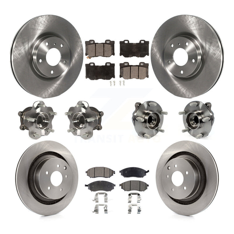 Transit Auto KBB-116542 Wheel Bearing and Hub Assembly for 2009-2020 Nissan 370Z - Front and Rear product image