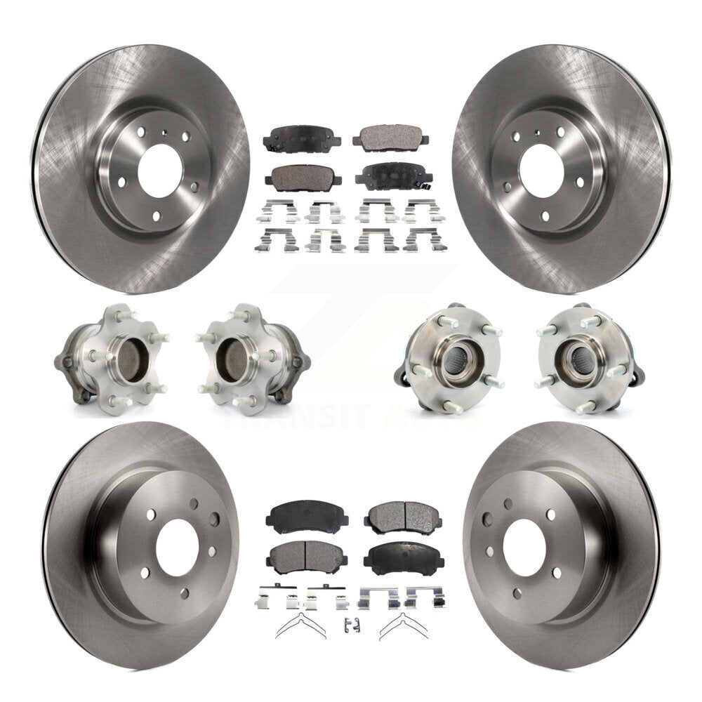 Transit Auto KBB-116550 Wheel Bearing and Hub Assembly for 2009-2022 Nissan Maxima - Front and Rear product image
