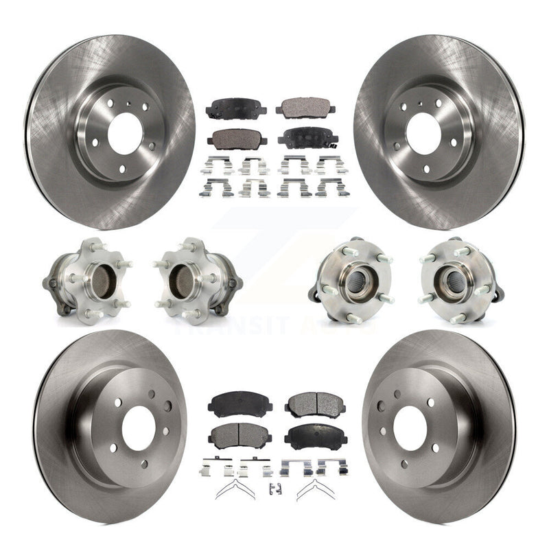 Transit Auto KBB-116550 Wheel Bearing and Hub Assembly for 2009-2022 Nissan Maxima - Front and Rear product image