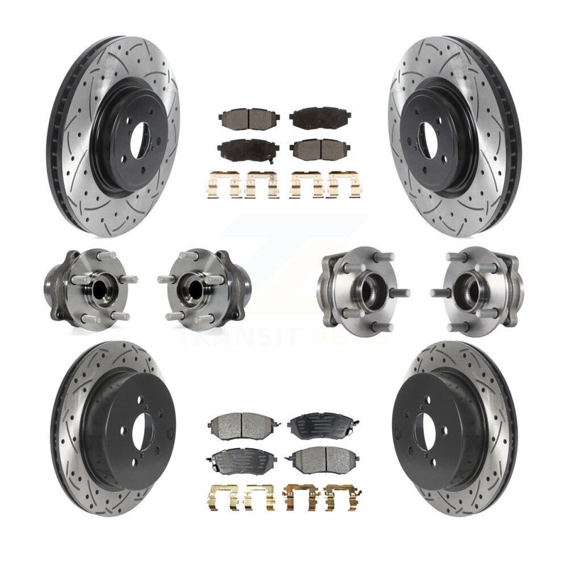 Transit Auto KBB-116579 Wheel Bearing and Hub Assembly for 2014-2018 Subaru Forester - Front and Rear product image